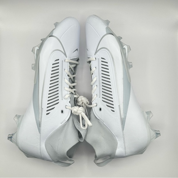 Size 16 Nike Vapor Edge Pro 360 2 Football White Platinum DA5456 100 Mens New - Picture 7 of 9
